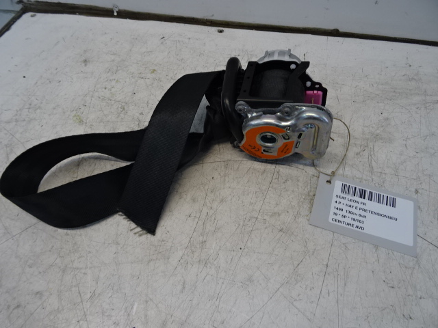 CEINTURE AVANT DROITE Seat LEON (3) (5F) FaceLift 1/17 - 5/20