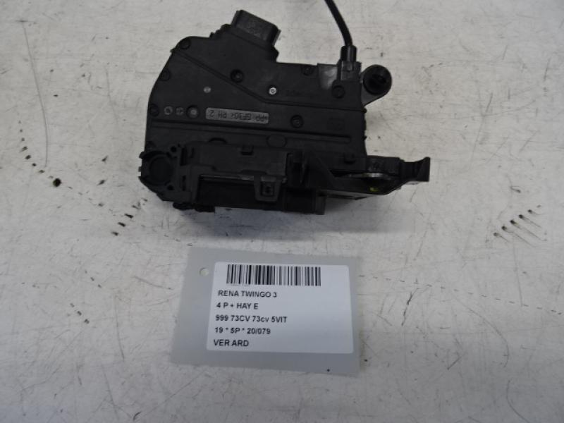VERGRENDELING ACHTER RECHTS Renault TWINGO (4) FaceLift 5/19+