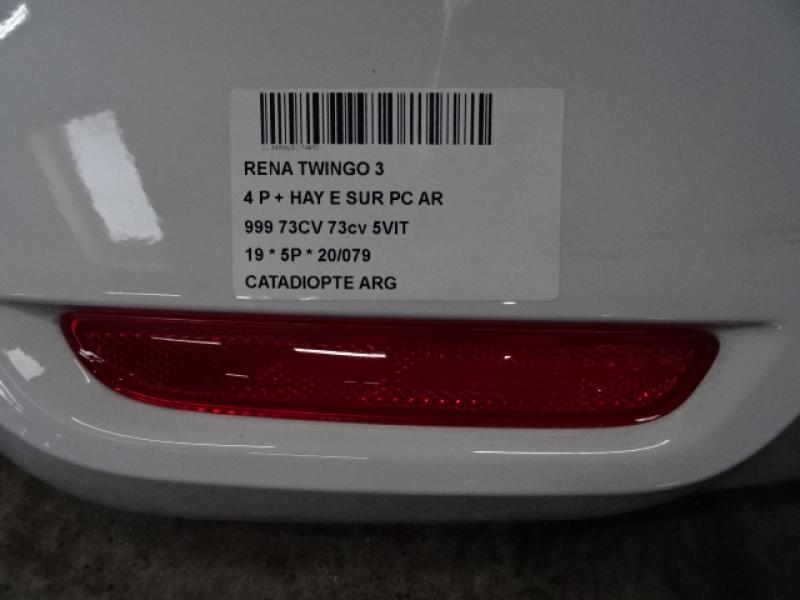 KATOOG ACHTER LINKS Renault TWINGO (4) FaceLift 5/19+