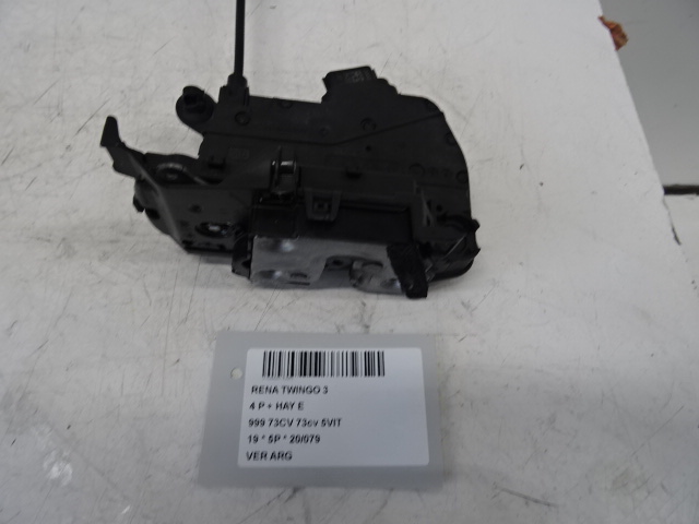 VERROUILLAGE DE PORTE ARRIERE GAUCHE Renault TWINGO (4) FaceLift 5/19+