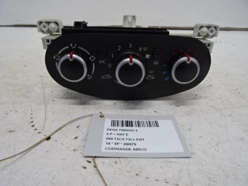 AIRCO SWITCH Renault TWINGO (4) FaceLift 5/19+