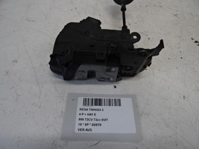 VERROUILLAGE DE PORTE AVANT DROITE Renault TWINGO (4) FaceLift 5/19+