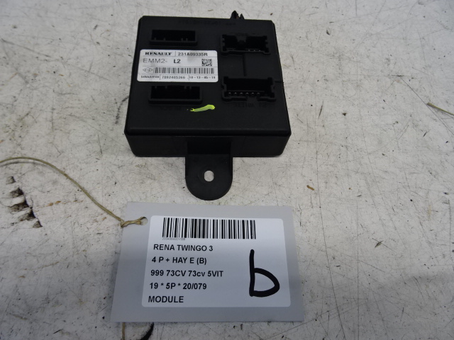 MODULE Renault TWINGO (4) FaceLift 5/19+