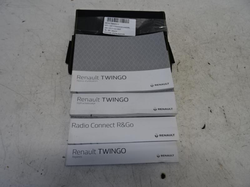 MANUEL D'UTILISATION Renault TWINGO (4) FaceLift 5/19+