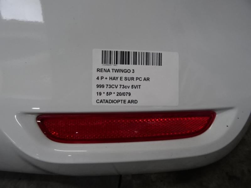 CATADIOPTRE ARRIERE DROIT Renault TWINGO (4) FaceLift 5/19+