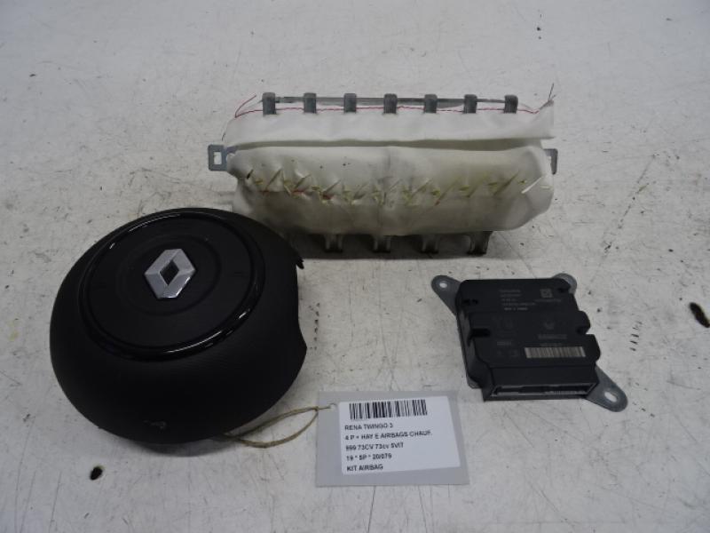 KIT AIRBAG Renault TWINGO (4) FaceLift 5/19+