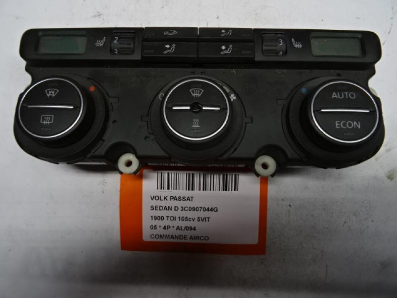 BEDIENINGSPANEEL AIRCO Vw PASSAT 10/00 - 02/05