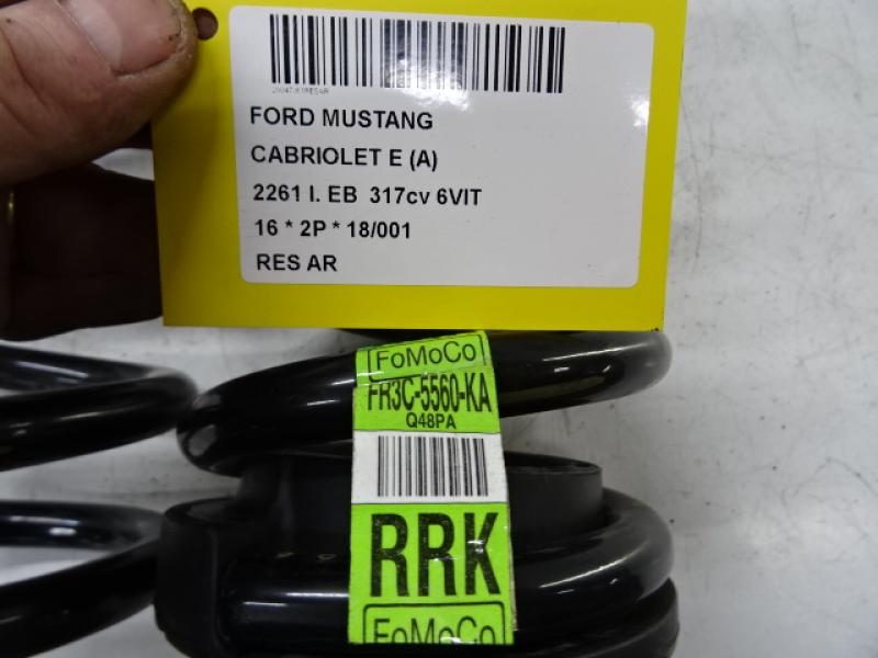 RESSORT ARRIERE Ford MUSTANG (6) CABRIO 1/2015 - 11/2017