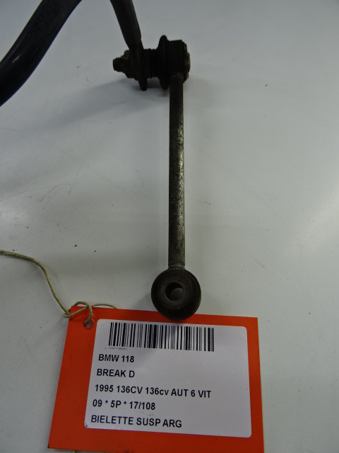 REACTIESTANG ACHTER LINKS Bmw 1 E81/87 4/07 - 12
