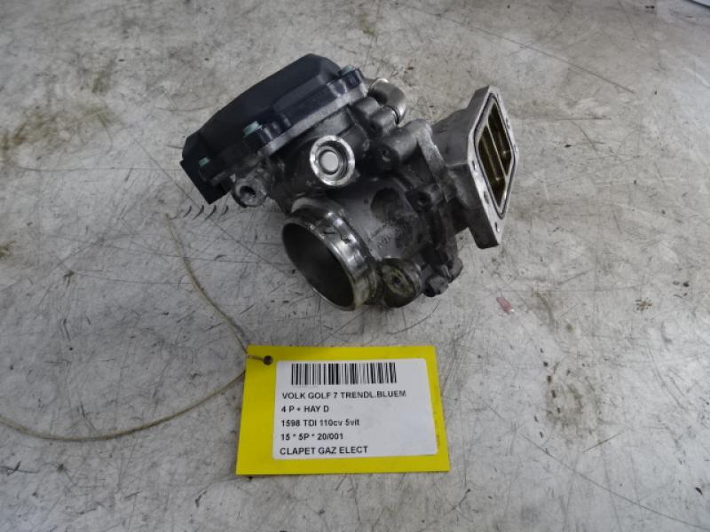 ELECTRIC GAS VALVE Vw GOLF VII 11/12 - 17