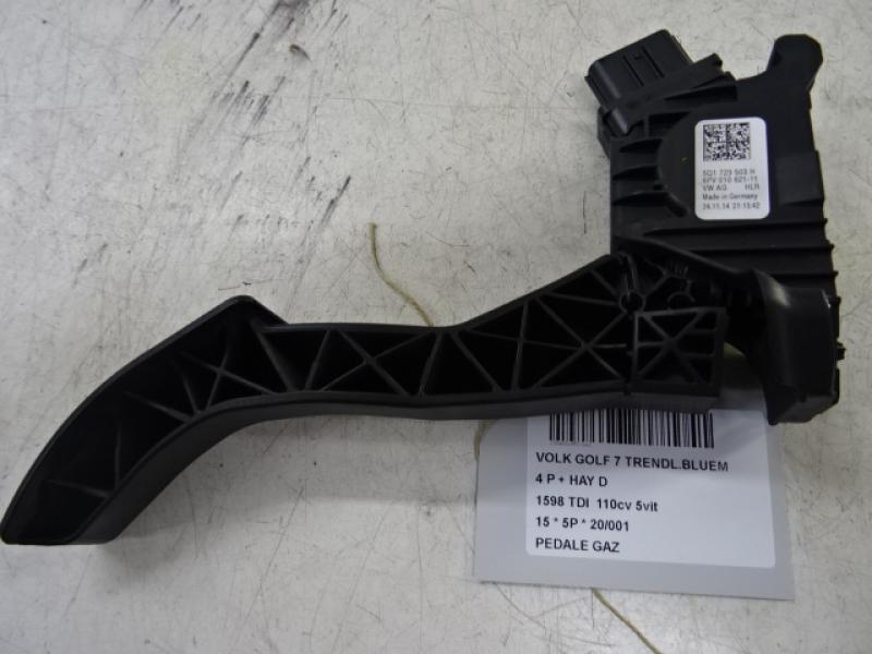 ACCELERATOR PEDAL Vw GOLF VII 11/12 - 17