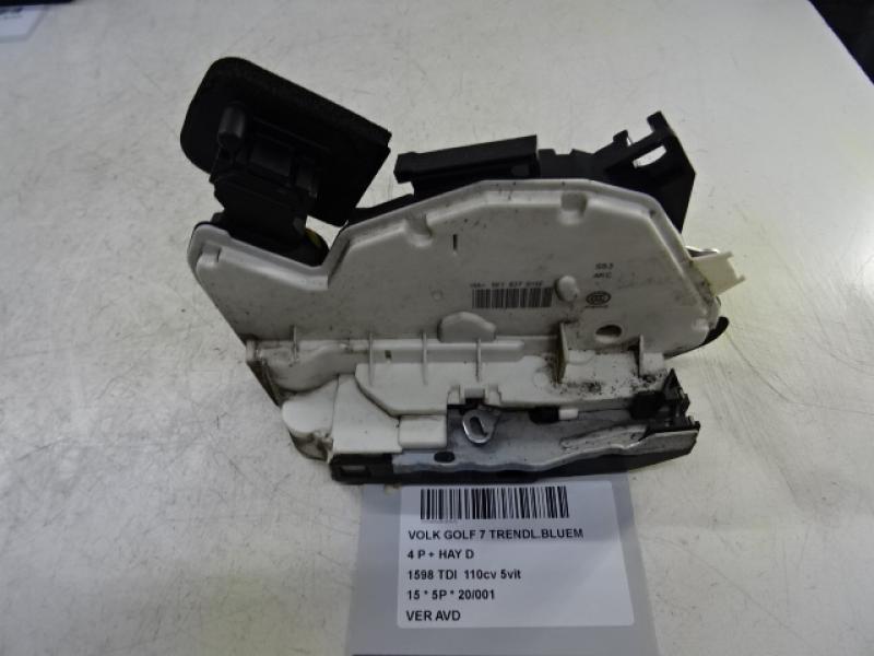 VERGRENDELING VOOR RECHTS Vw GOLF VII 11/12 - 17