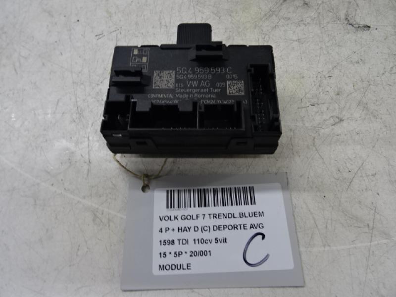 MODULE Vw GOLF VII 11/12 - 17
