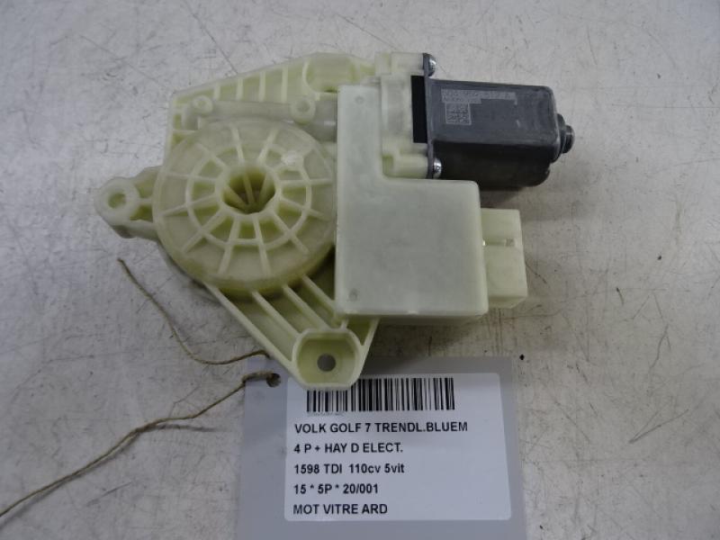 MOTOR RUITMECHANISME ACHTER RECHTS Vw GOLF VII 11/12 - 17