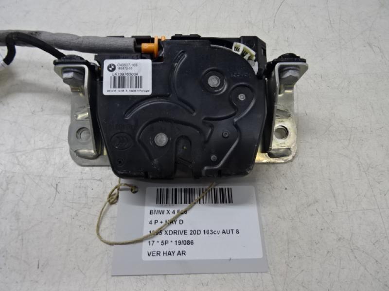 CENTRALE VERGRENDELING ACHTERKLEP Bmw X4 F26 04/14 > 18