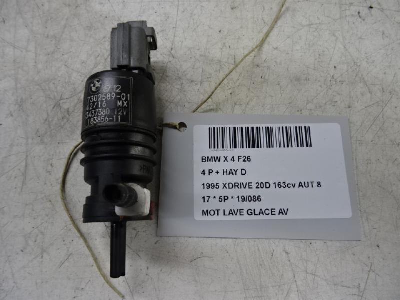 WINDSCREEN WASHER PUMP Bmw X4 F26 04/14 > 18