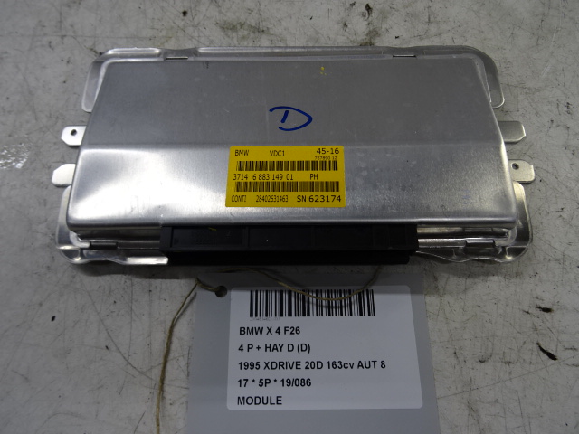 MODULE Bmw X4 F26 04/14 &gt; 18