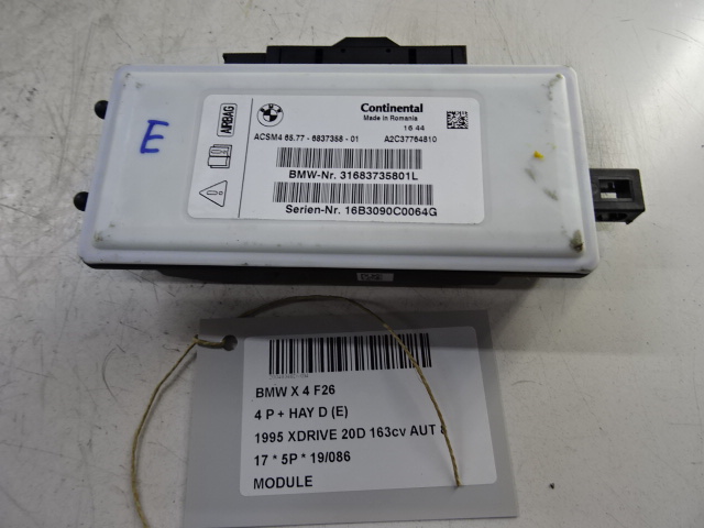 MODULE Bmw X4 F26 04/14 &gt; 18