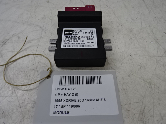 MODULE Bmw X4 F26 04/14 &gt; 18