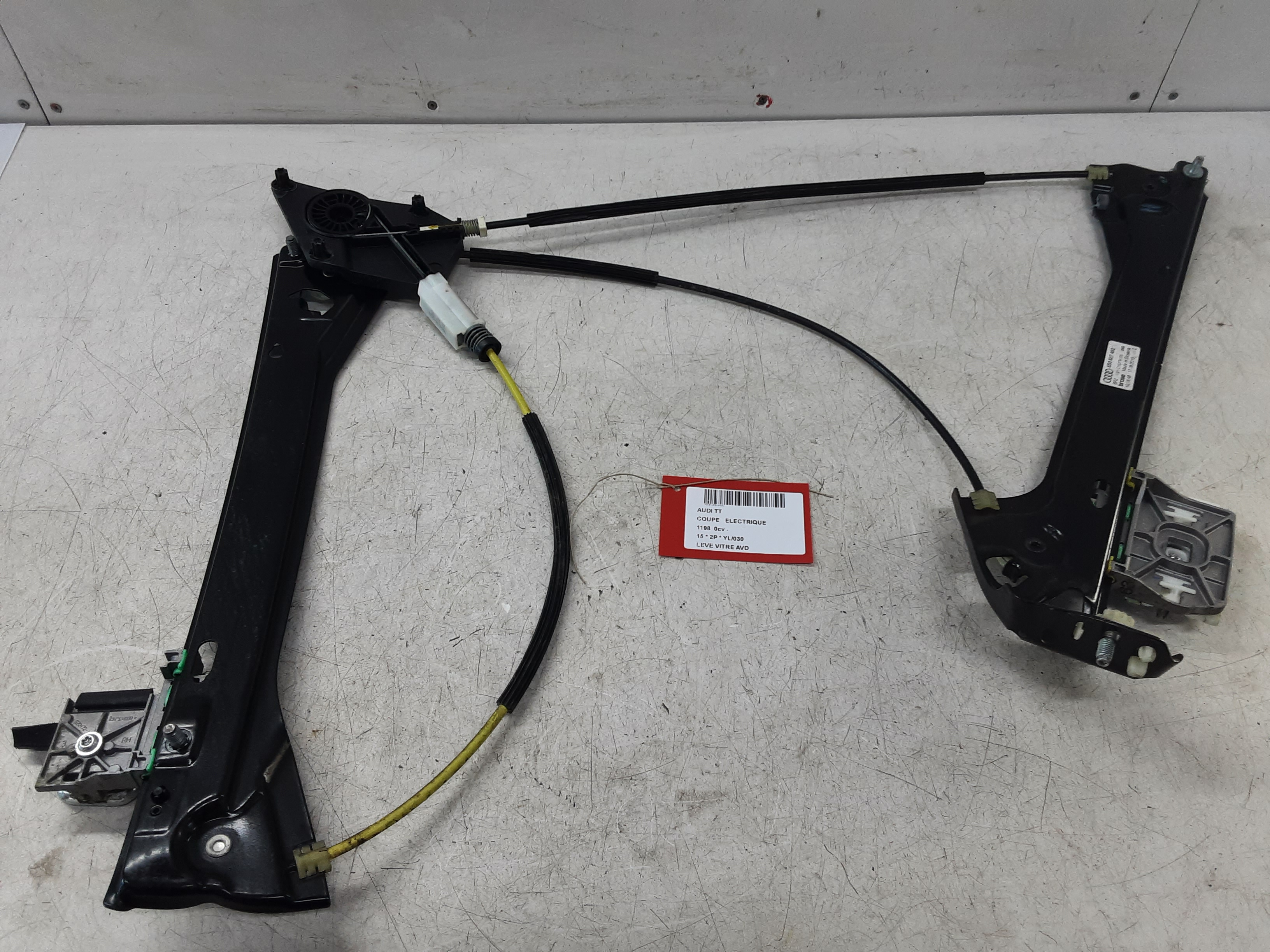 RUITMECHANISME VOOR RECHTS Audi TT 07/14+
