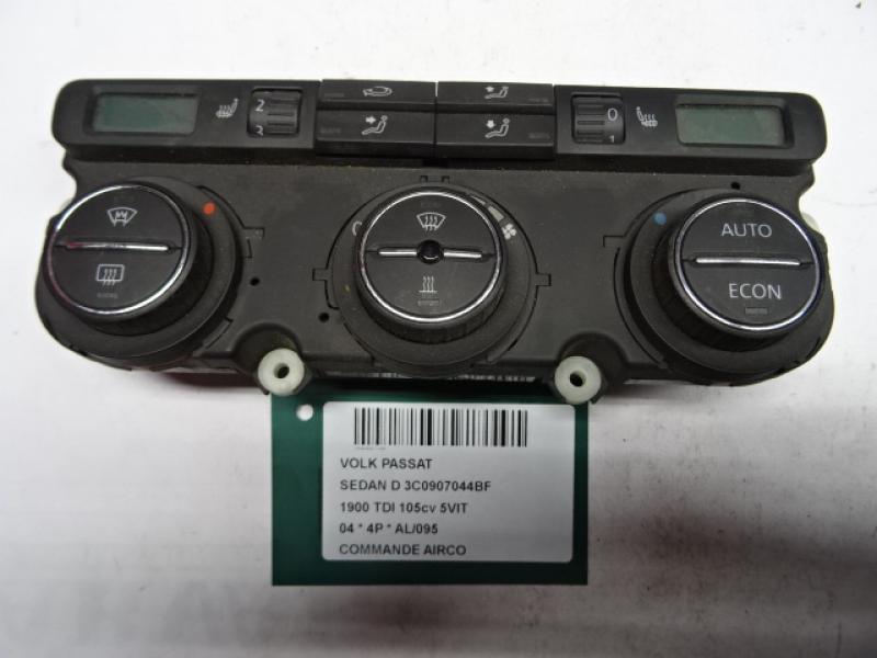 BEDIENINGSPANEEL AIRCO Vw PASSAT 10/00 - 02/05