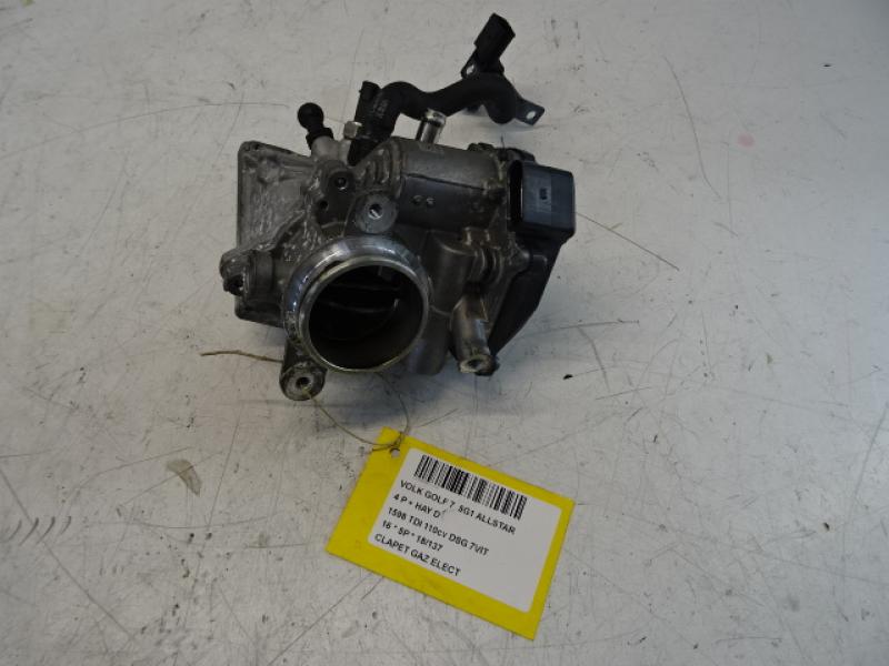 ELECTRIC GAS VALVE Vw GOLF VII 11/12 - 17