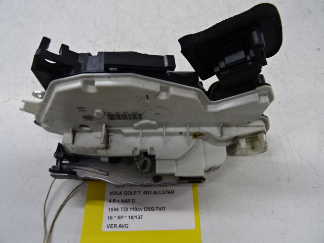 VERROUILLAGE DE PORTE AVANT GAUCHE Vw GOLF VII 11/12 - 17