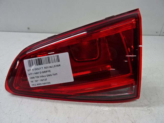 LICHT ACHTERKLEP RECHTS Vw GOLF VII 11/12 - 17