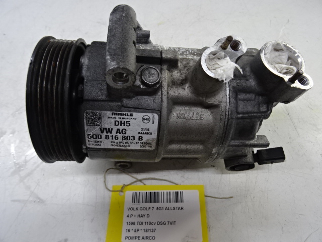 POMPE D&#039;AIRCO Vw GOLF VII 11/12 - 17