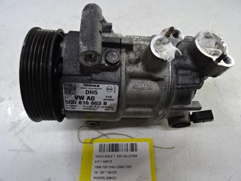 POMPE D'AIRCO Vw GOLF VII 11/12 - 17