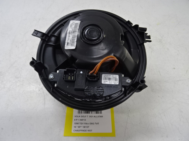 MOT VERWARMING Vw GOLF VII 11/12 - 17