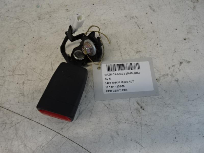 VEILIGHEIDSGORDEL VOET CENTRAAL Mazda CX-3 02/15 - 2/18