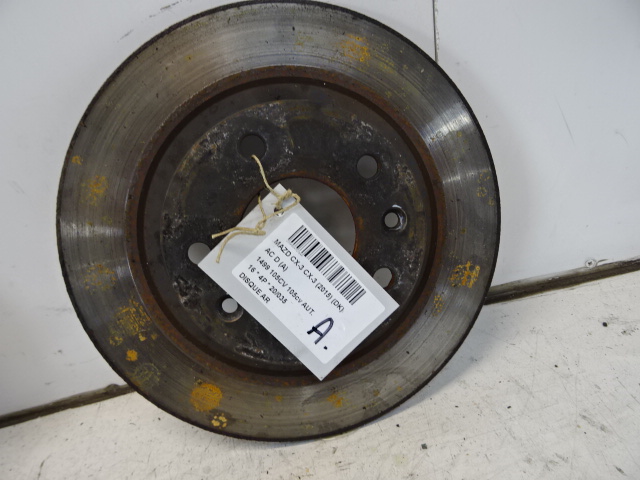 REMSCHIJF ACHTER Mazda CX-3 02/15 - 2/18