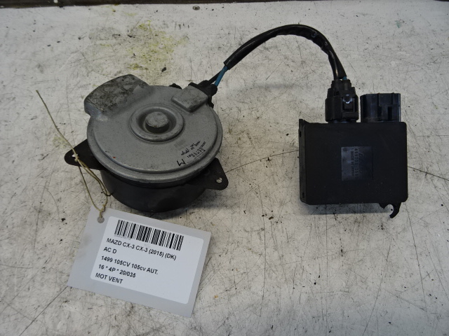 KACHEL VENTILATORMOTOR Mazda CX-3 02/15 - 2/18