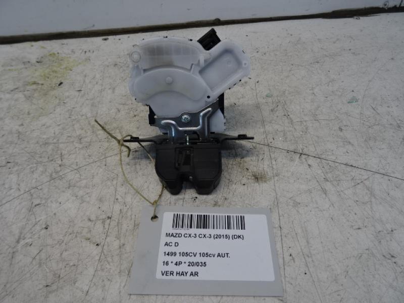 CENTRALE VERGRENDELING ACHTERKLEP Mazda CX-3 02/15 - 2/18