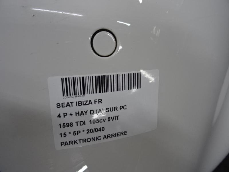 PARKEERSENSOREN ACHTER Seat IBIZA MK4 (6J) 4/12 - 7/2015