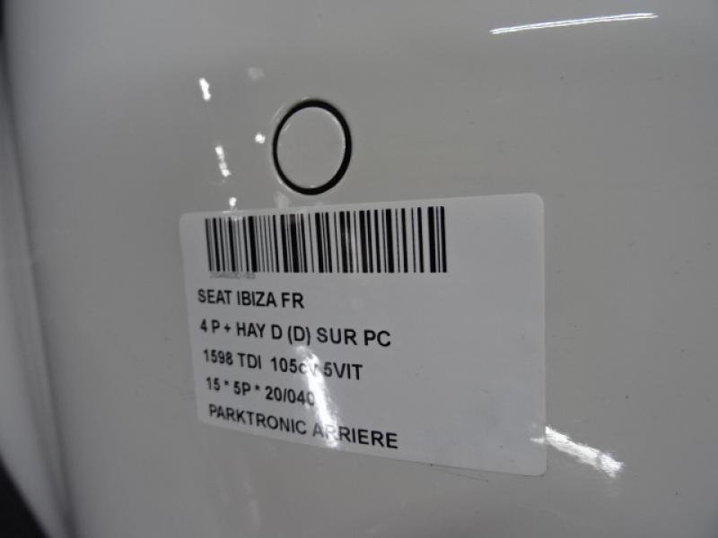 PARKEERSENSOREN ACHTER Seat IBIZA MK4 (6J) 4/12 - 7/2015