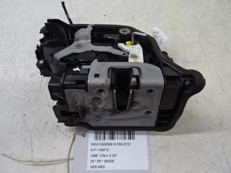 VERROUILLAGE DE PORTE ARRIERE DROITE Mini F55 5-portes : 07/14 - 3/21