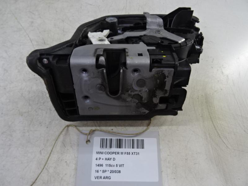VERROUILLAGE DE PORTE ARRIERE GAUCHE Mini F55 5-portes : 07/14 - 3/21