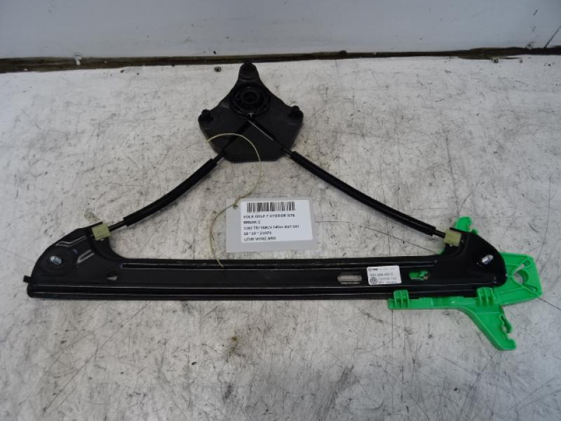 FENSTERMECHANIK TÜRIG RECHTS HINTEN Vw GOLF VII 1/17 - 2/20 FaceLift