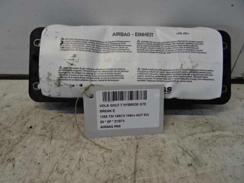 AIRBAG PASSAGIER Vw GOLF VII 1/17 - 2/20 FaceLift