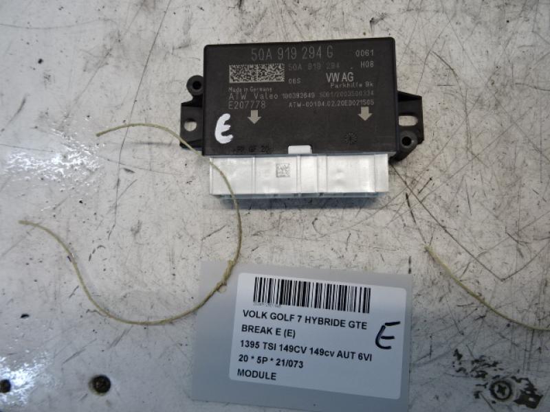 MODULE Vw GOLF VII 1/17 - 2/20 FaceLift