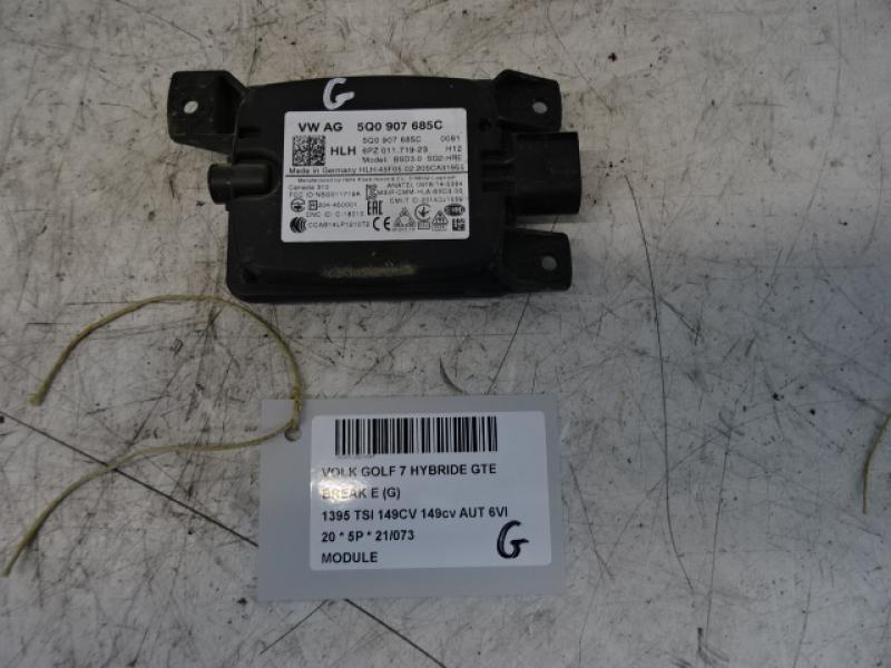 MODULE Vw GOLF VII 1/17 - 2/20 FaceLift