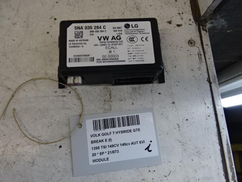 MODULE Vw GOLF VII 1/17 - 2/20 FaceLift