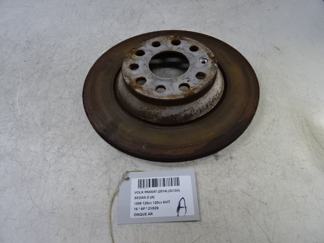 REMSCHIJF ACHTER Vw PASSAT 11/14 - 19