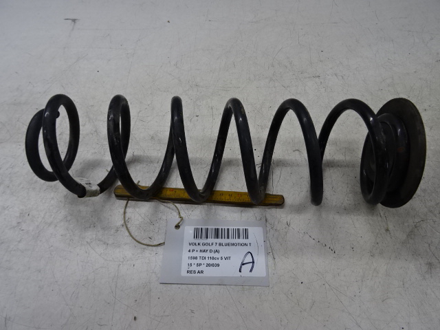 RESSORT ARRIERE Vw GOLF VII 11/12 - 17