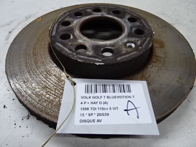 DISQUE AVANT Vw GOLF VII 11/12 - 17