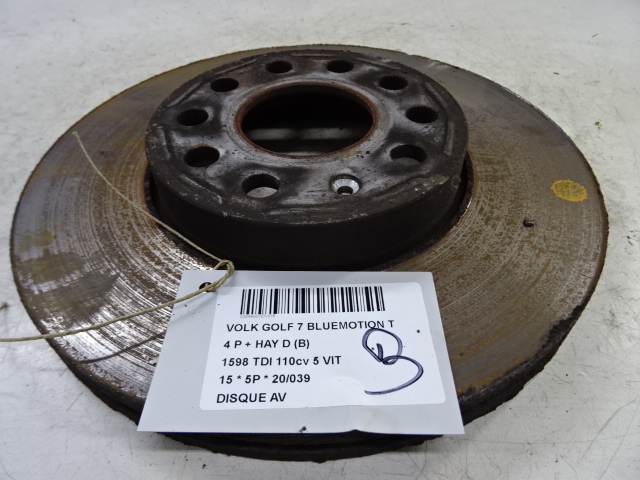 DISQUE AVANT Vw GOLF VII 11/12 - 17