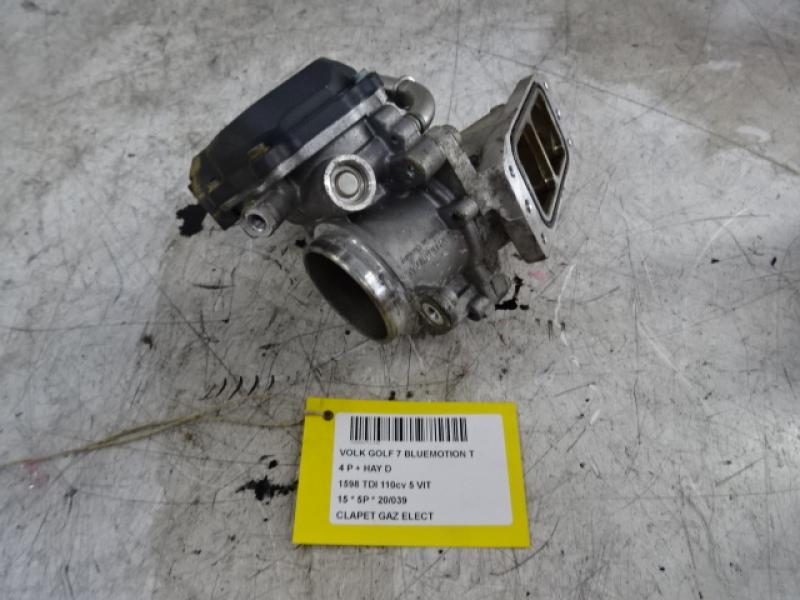 GASKLEP ELEKTRISCH Vw GOLF VII 11/12 - 17