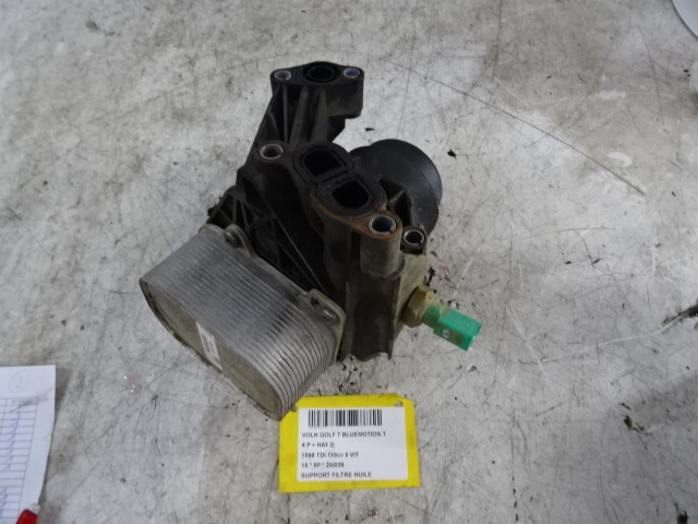 SUPPORT-FILTRE A HUILE Vw GOLF VII 11/12 - 17